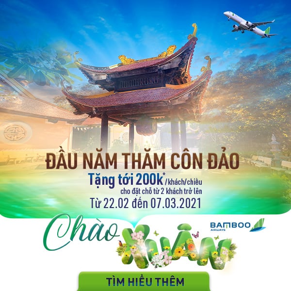 Đầu năm thăm Côn Đảo với ưu đãi hấp dẫn từ Bamboo Airways