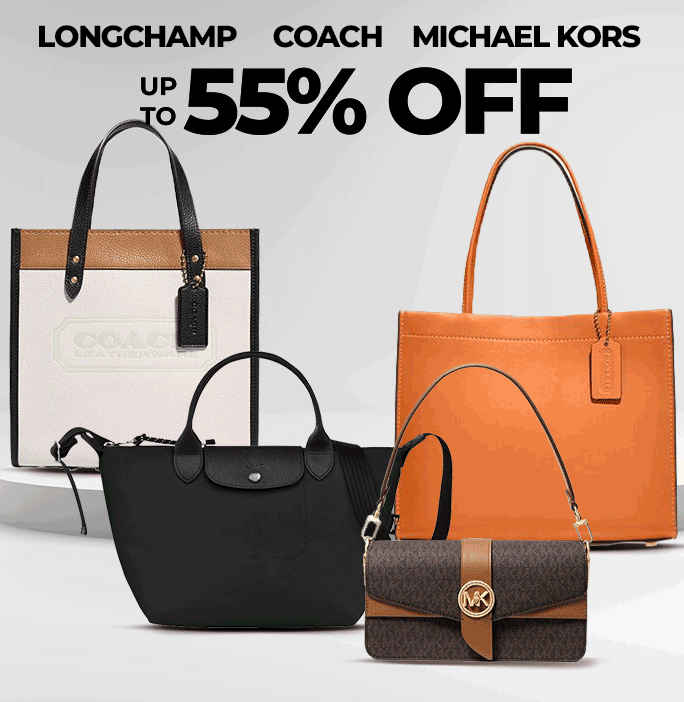 Longchamp, Michael Kors & Coach Up To 55% Off - OZSALE