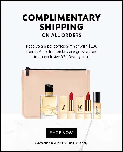 ysl beauty free shipping